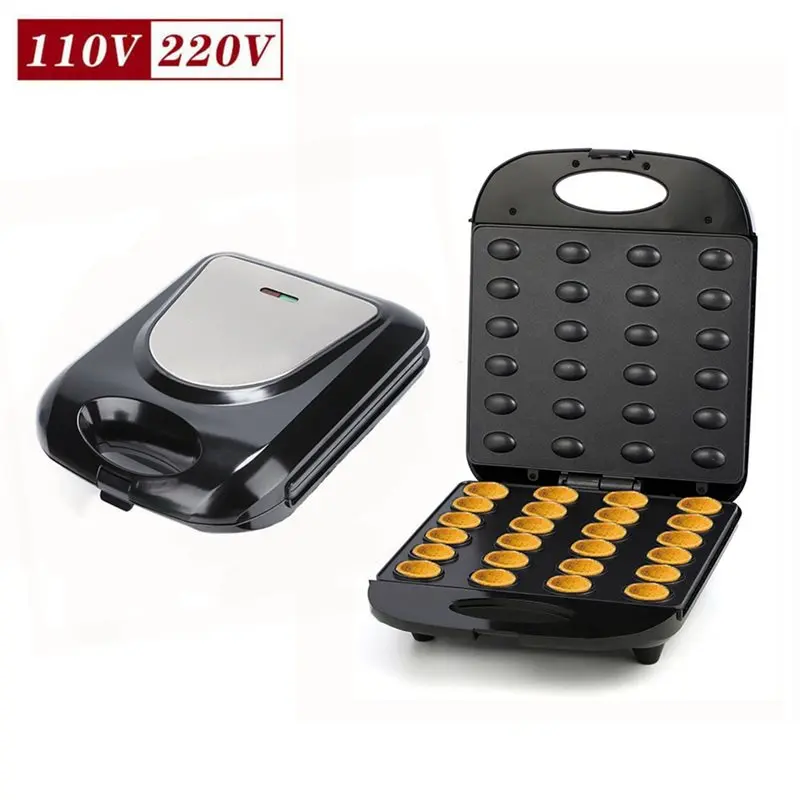 Walnut Cookie Maker Electric 2 - đánh giá và giá Mini Waffle Maker Machine