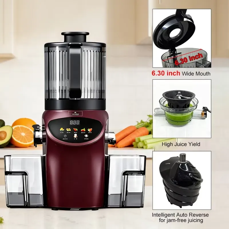 High-end Electric 6.30inch Ext - đánh giá và giá Electric Slow Juicer Cold Press