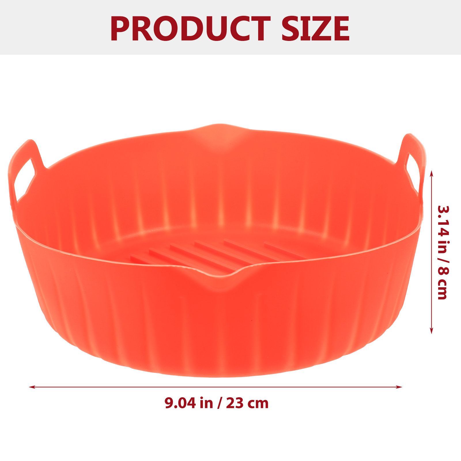 Air Fryer Silicone Pot Round N - đánh giá và giá Air Fryer Silicone Pot Liner